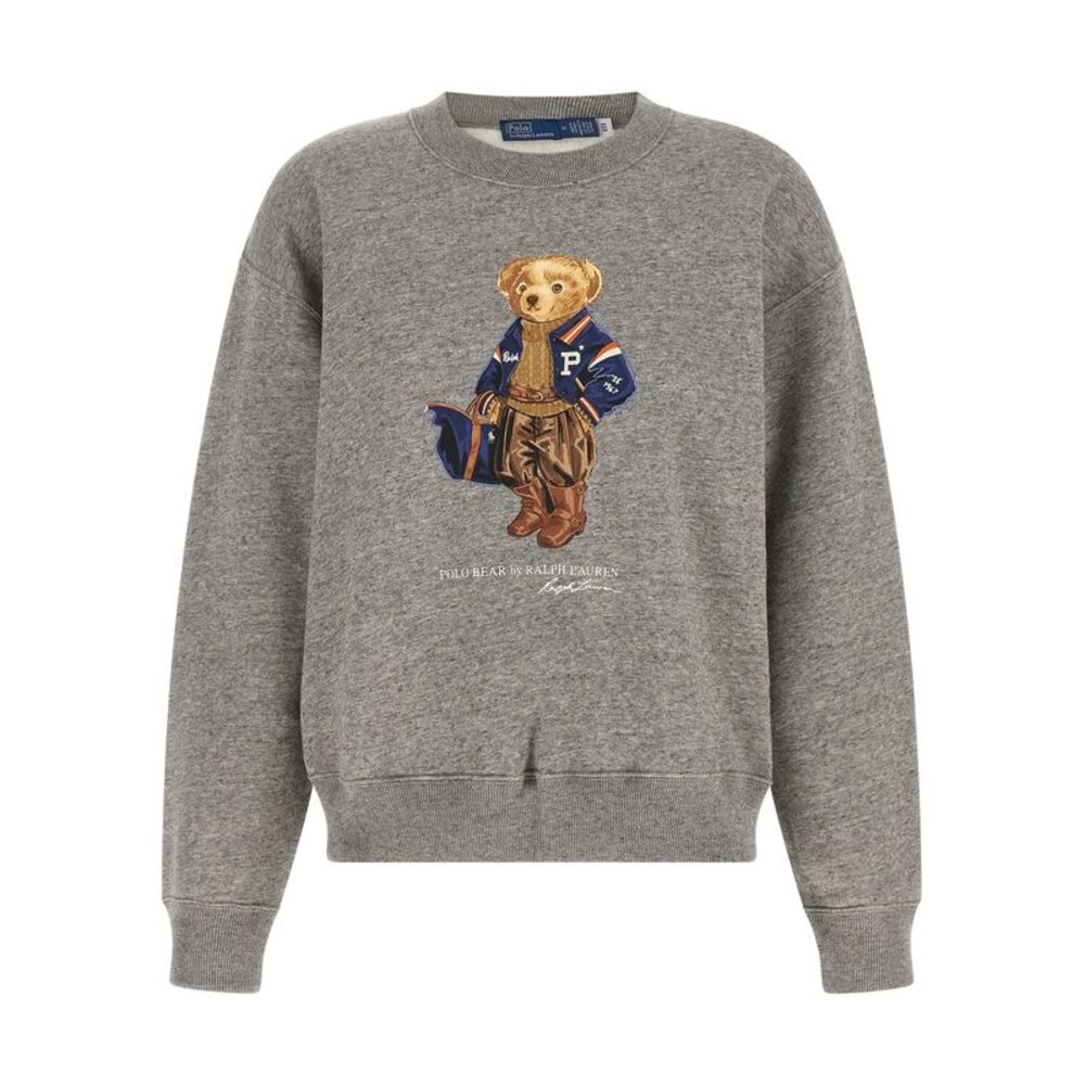 Polo Ralph Lauren Gray Cotton Women's Sweatshirt